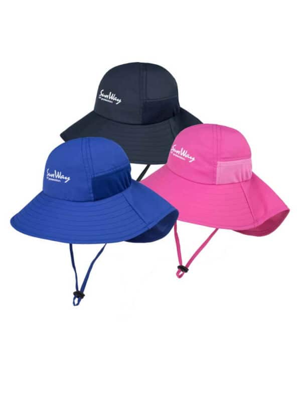 כובע רחב שוליים במגוון צבעים לילדים