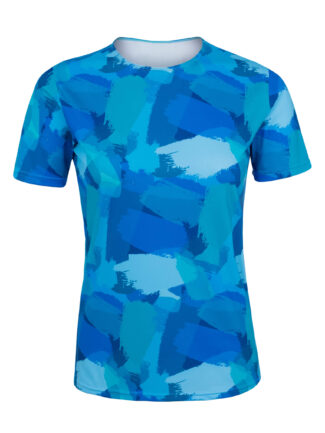 חולצת בגד ים נשים בגווני כחול