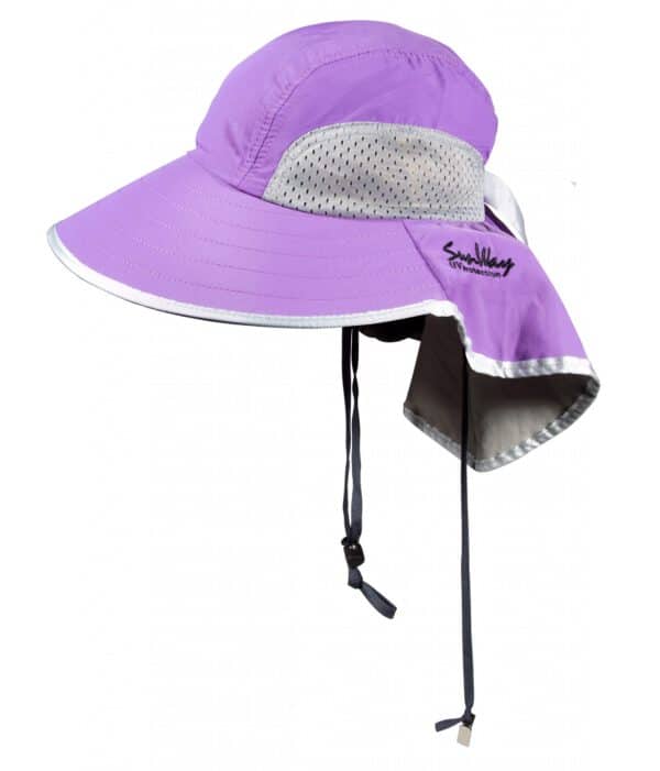 כובע נשים רחב שוליים סגול SunWay