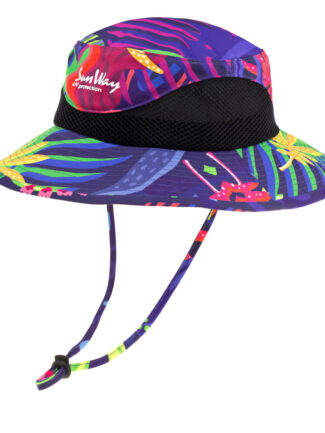 כובע ילדים רחב שוליים צבעוני 125